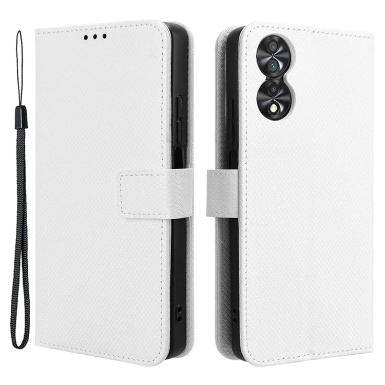 For TCL 40 NxtPaper Phone Case PU Leather Wallet Flip Folio Cover with Strap