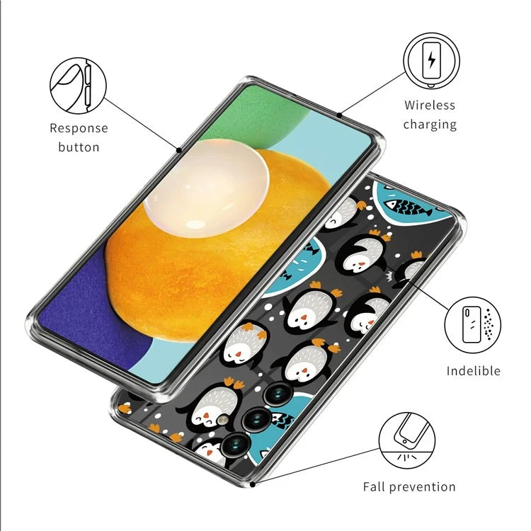 For Samsung Galaxy A05s 4G Pattern Case Anti-Drop Soft TPU Phone Cover