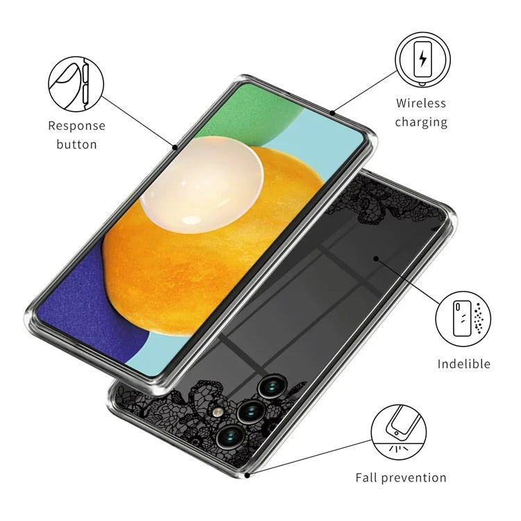 For Samsung Galaxy A05s 4G Pattern Case Anti-Drop Soft TPU Phone Cover
