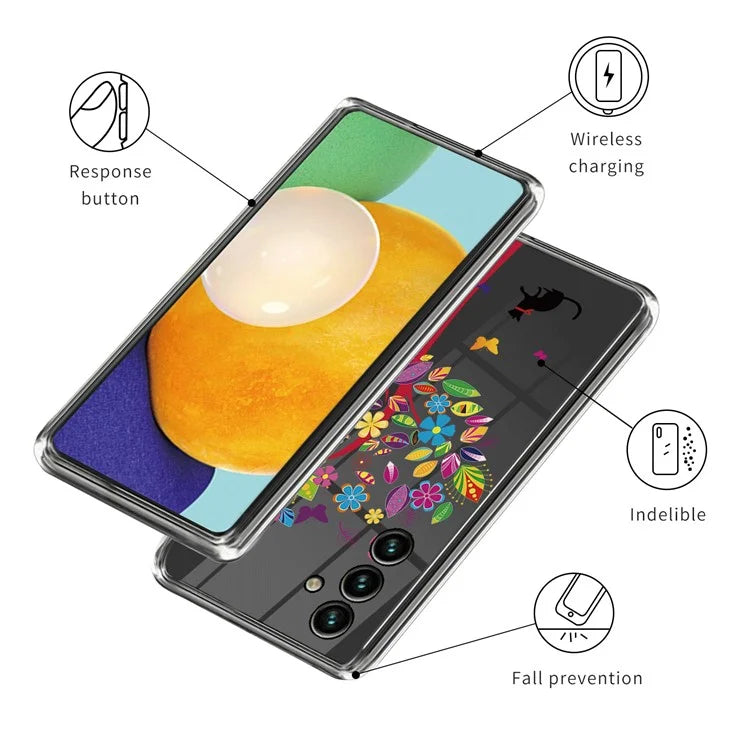 For Samsung Galaxy A05s 4G Pattern Case Anti-Drop Soft TPU Phone Cover