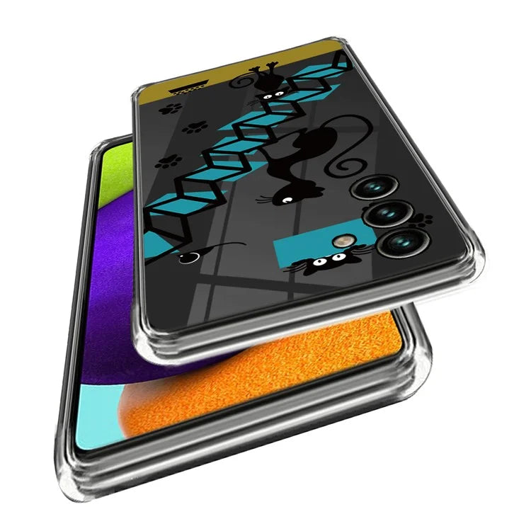 For Samsung Galaxy A05s 4G Pattern Case Anti-Drop Soft TPU Phone Cover