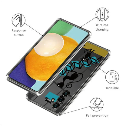 For Samsung Galaxy A05s 4G Pattern Case Anti-Drop Soft TPU Phone Cover