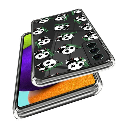 For Samsung Galaxy S24 Phone Case IMD Pattern Design Anti-scratch TPU Cover