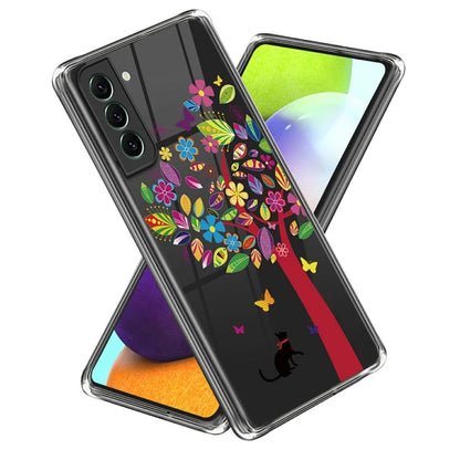 For Samsung Galaxy S24 Phone Case IMD Pattern Design Anti-scratch TPU Cover