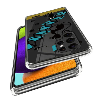 For Samsung Galaxy S24 Ultra Pattern Phone Case Flexible TPU Shockproof Cover