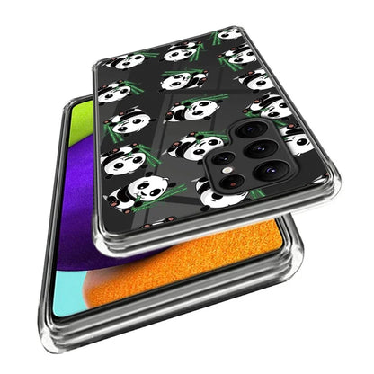 For Samsung Galaxy S24 Ultra Pattern Phone Case Flexible TPU Shockproof Cover