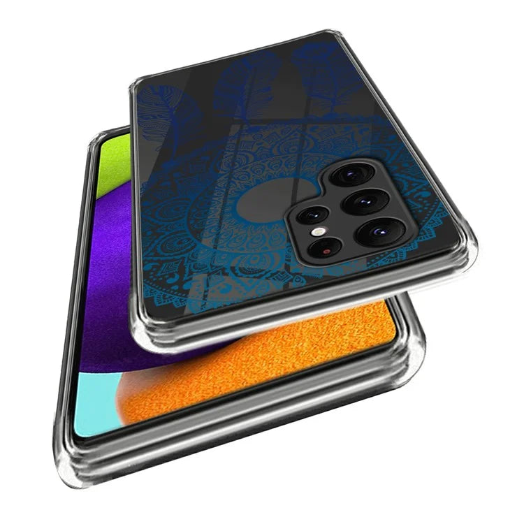 For Samsung Galaxy S24 Ultra Pattern Phone Case Flexible TPU Shockproof Cover