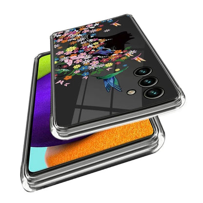 For Samsung Galaxy A05s 4G TPU Case IMD Pattern Anti-Scratch Slim Phone Cover