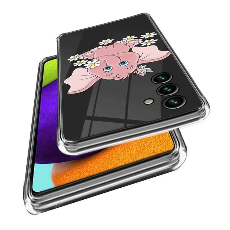 For Samsung Galaxy A05s 4G TPU Case IMD Pattern Anti-Scratch Slim Phone Cover