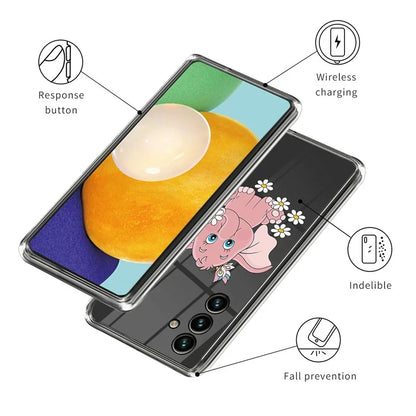 For Samsung Galaxy A05s 4G TPU Case IMD Pattern Anti-Scratch Slim Phone Cover