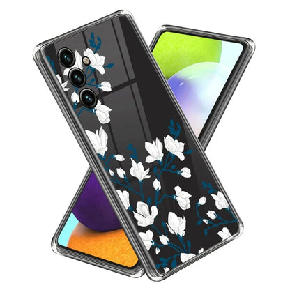 For Samsung Galaxy A05s 4G TPU Case IMD Pattern Anti-Scratch Slim Phone Cover