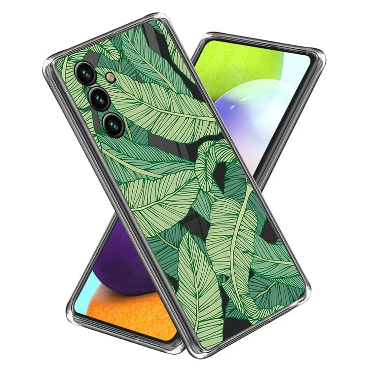 For Samsung Galaxy A05s 4G TPU Case IMD Pattern Anti-Scratch Slim Phone Cover