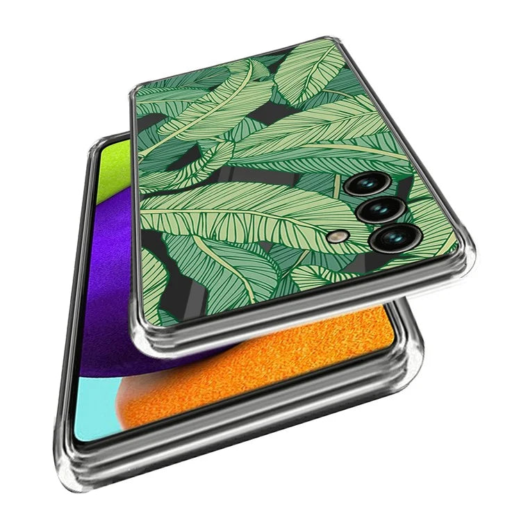 For Samsung Galaxy A05s 4G TPU Case IMD Pattern Anti-Scratch Slim Phone Cover