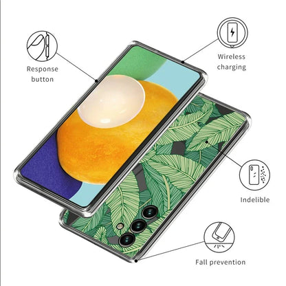 For Samsung Galaxy A05s 4G TPU Case IMD Pattern Anti-Scratch Slim Phone Cover
