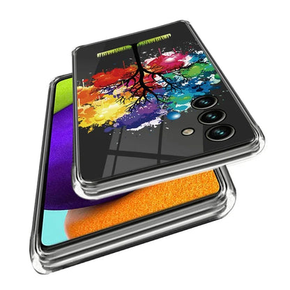 For Samsung Galaxy A05s 4G TPU Case IMD Pattern Anti-Scratch Slim Phone Cover