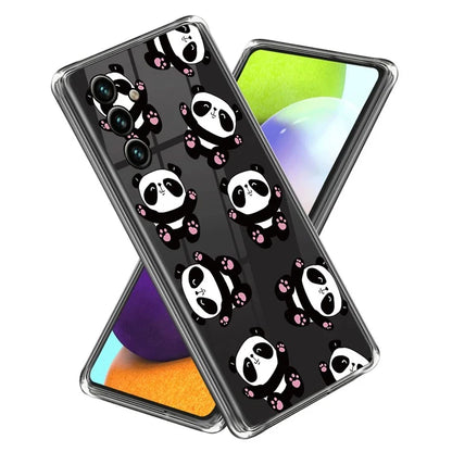 For Samsung Galaxy A05s 4G TPU Case IMD Pattern Anti-Scratch Slim Phone Cover