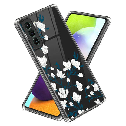 For Samsung Galaxy S24 TPU Phone Case IMD Pattern Slim Fit Protective Cover