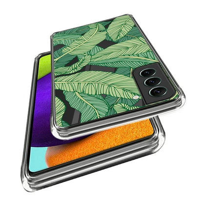 For Samsung Galaxy S24 TPU Phone Case IMD Pattern Slim Fit Protective Cover