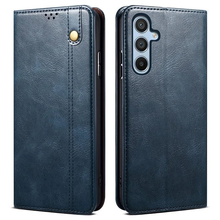 For Samsung Galaxy A35 5G Leather Case Magnetic Auto Closing Wallet Cover