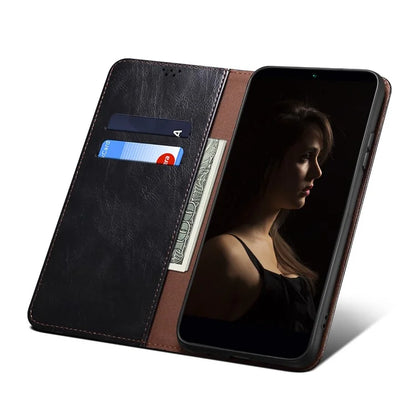 For Samsung Galaxy A35 5G Leather Case Magnetic Auto Closing Wallet Cover