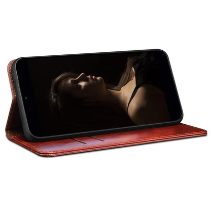 For Samsung Galaxy A35 5G Leather Case Magnetic Auto Closing Wallet Cover
