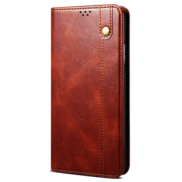 For Samsung Galaxy A35 5G Leather Case Magnetic Auto Closing Wallet Cover