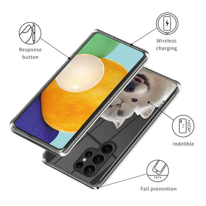 For Samsung Galaxy S24 Ultra Phone Case Pattern Printing Soft TPU Cover