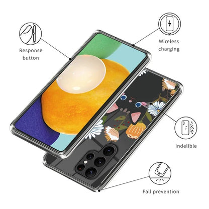 For Samsung Galaxy S24 Ultra Phone Case Pattern Printing Soft TPU Cover