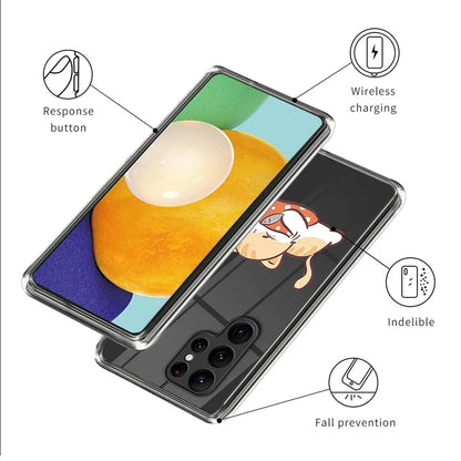 For Samsung Galaxy S24 Ultra Phone Case Pattern Printing Soft TPU Cover