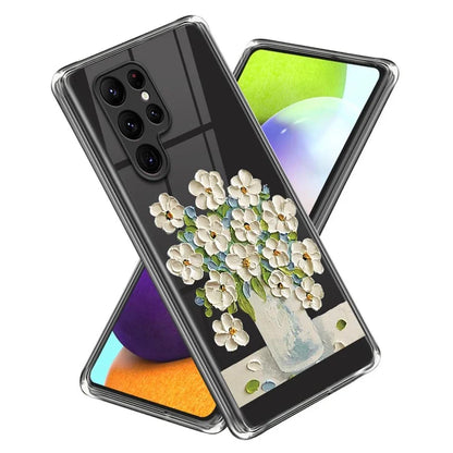 For Samsung Galaxy S24 Ultra Phone Case Pattern Printing Soft TPU Cover