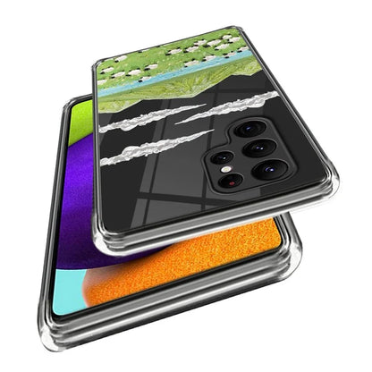 For Samsung Galaxy S24 Ultra Phone Case Pattern Printing Soft TPU Cover