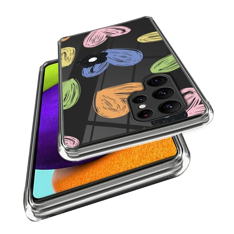 For Samsung Galaxy S24 Ultra Phone Case Pattern Printing Soft TPU Cover