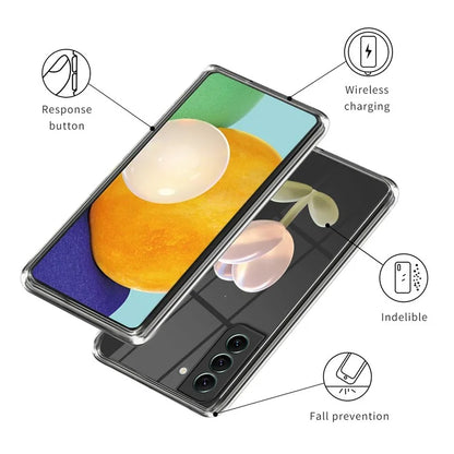For Samsung Galaxy S24+ TPU Case Anti-scratch Pattern Printing Phone Cover