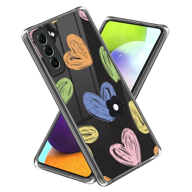 For Samsung Galaxy S24+ TPU Case Anti-scratch Pattern Printing Phone Cover