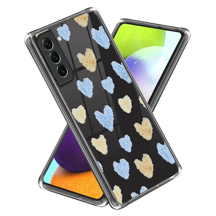 For Samsung Galaxy S24+ TPU Case Anti-scratch Pattern Printing Phone Cover