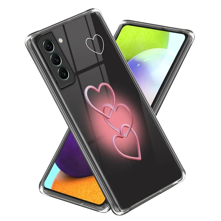 For Samsung Galaxy S24+ TPU Case Anti-scratch Pattern Printing Phone Cover