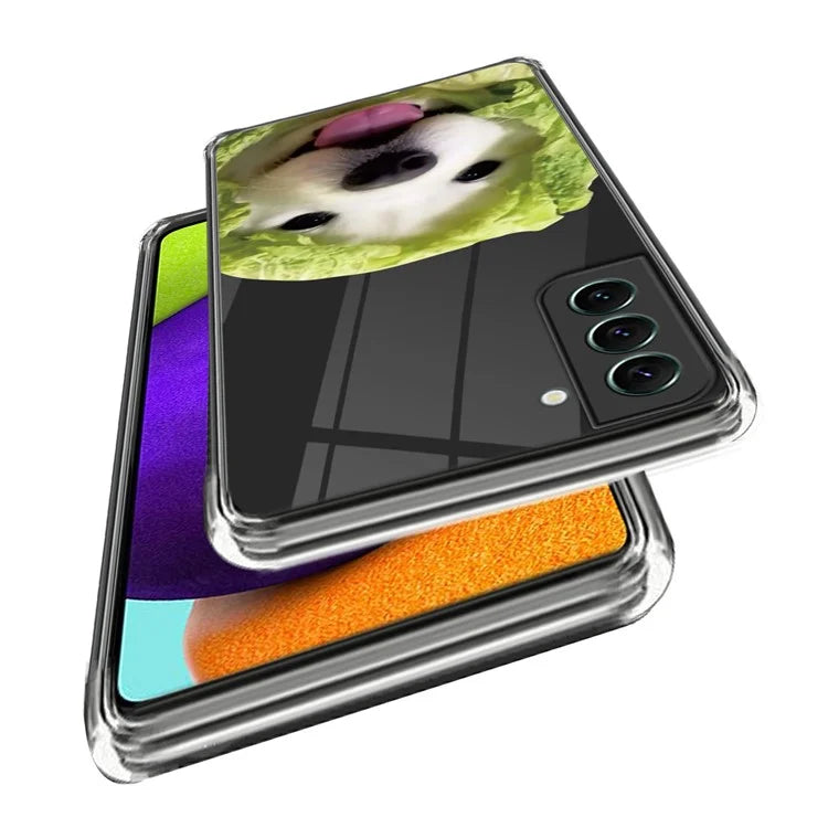 For Samsung Galaxy S24+ TPU Case Anti-scratch Pattern Printing Phone Cover