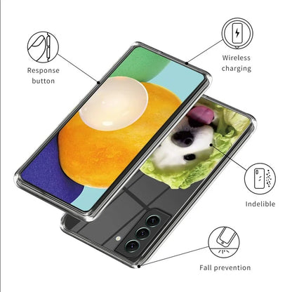 For Samsung Galaxy S24+ TPU Case Anti-scratch Pattern Printing Phone Cover