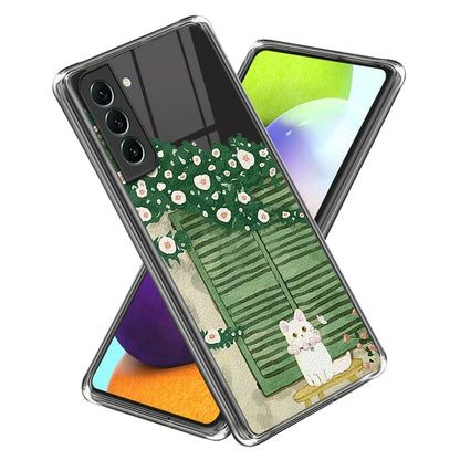 For Samsung Galaxy S24+ TPU Case Anti-scratch Pattern Printing Phone Cover