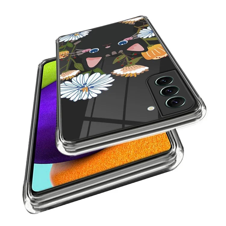 For Samsung Galaxy S24+ TPU Case Anti-scratch Pattern Printing Phone Cover