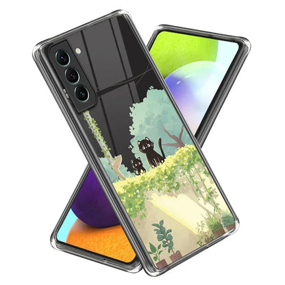 For Samsung Galaxy S24+ TPU Case Anti-scratch Pattern Printing Phone Cover
