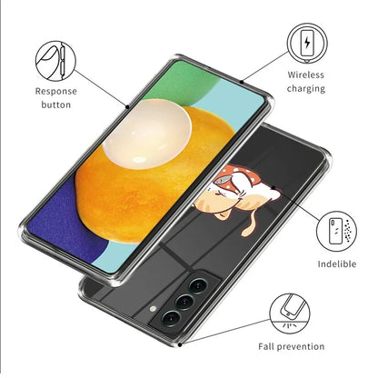 For Samsung Galaxy S24+ TPU Case Anti-scratch Pattern Printing Phone Cover