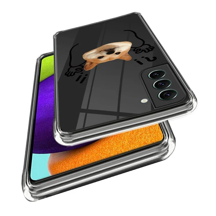 For Samsung Galaxy S24+ TPU Case Anti-scratch Pattern Printing Phone Cover