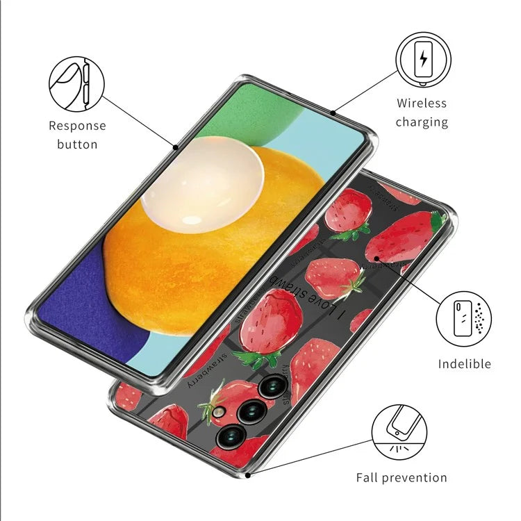 For Samsung Galaxy A05s 4G Cover Pattern Printing Soft TPU Phone Back Case Protector