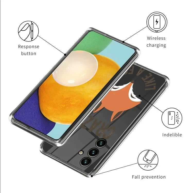For Samsung Galaxy A05s 4G Cover Pattern Printing Soft TPU Phone Back Case Protector