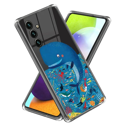 For Samsung Galaxy A05s 4G Cover Pattern Printing Soft TPU Phone Back Case Protector