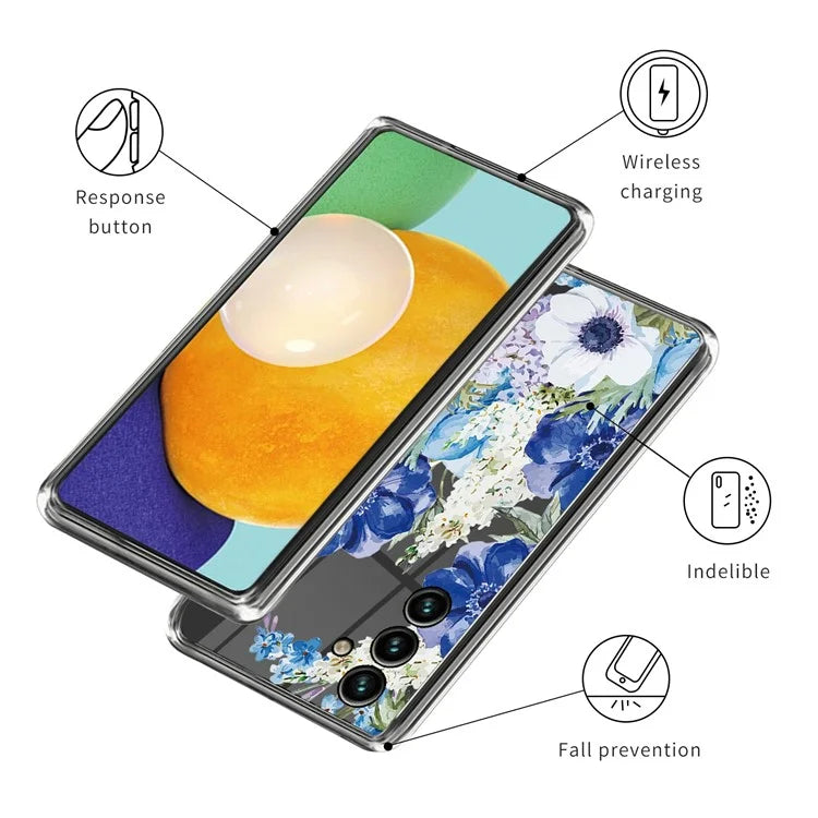 For Samsung Galaxy A05s 4G Cover Pattern Printing Soft TPU Phone Back Case Protector