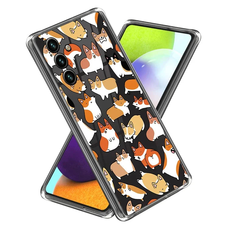For Samsung Galaxy A05s 4G Cover Pattern Printing Soft TPU Phone Back Case Protectors Sticker