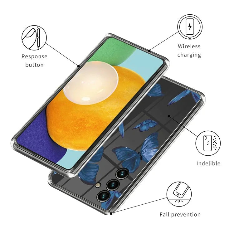 For Samsung Galaxy A05s 4G Cover Pattern Printing Soft TPU Phone Back Case Protector
