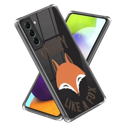 For Samsung Galaxy S24 Case Pattern Printing Shockproof TPU Phone Cover Protector